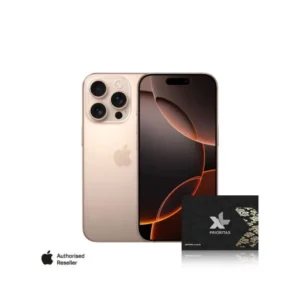 iPhone 16 Pro - Bundling XL PRIORITAS Gold Unlimited FUP 180GB - 3 Bulan