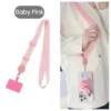 Tali Gantungan Hitam Kalung Hp Tebal Lanyard Leher Handphone HPHITM - Gambar 5