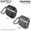 Casing AirPods Pro 2 2nd Gen Xdoria Raptic TREK Drop Protection Case - Gambar 2